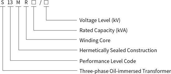 S13-M-30-2500/10 Fully Sealed Distribution Transformer Model Meaning.jpg