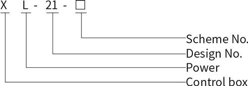 XL-21 Low Voltage Power Distribution Cabinet Model and Meaning.jpg
