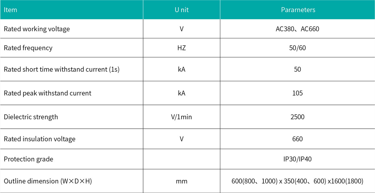 XL-21 Low Voltage Power Distribution Cabinet Main Technical Parameters.jpg